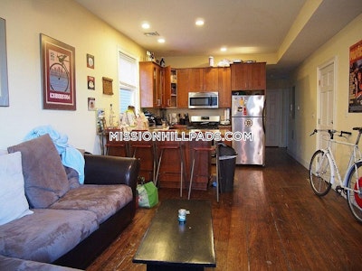 Mission Hill 4 Beds 1 Bath Boston - $6,800 No Fee