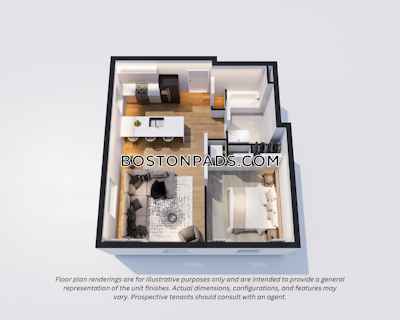 Brighton Apartment for rent 1 Bedroom 1 Bath Boston - $3,600