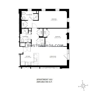 Allston Apartment for rent 2 Bedrooms 2 Baths Boston - $4,875 No Fee